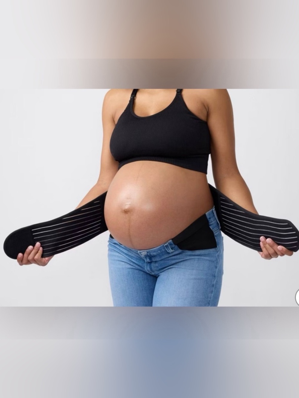 ISABEL Maternity Ingrid & Isabel Pregnancy Support Belt Black M/L 🖤